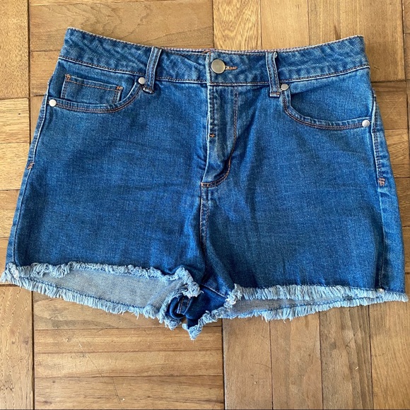 forever 21 high waisted jean shorts